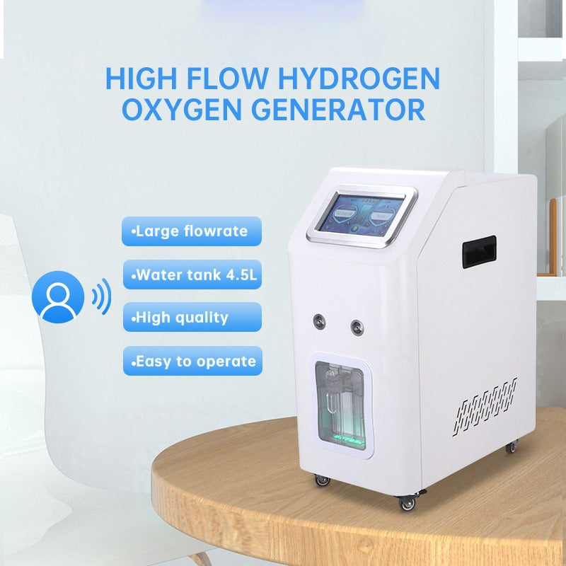 High-Flow Hydrogen–Oxygen Generator — up to 3,000 mL/min PEM